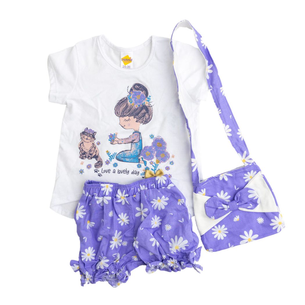 Conjunto bebe short