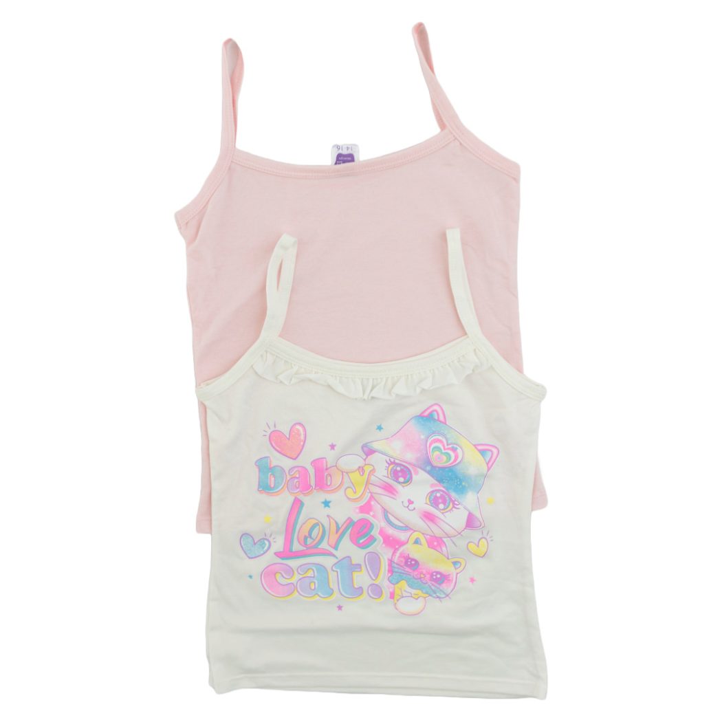 Blusa niña x2 tira