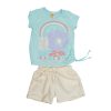 CONJUNTO BEBE NINA SHORT