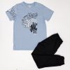 CONJUNTO SUDADERA NIÑO BURDA