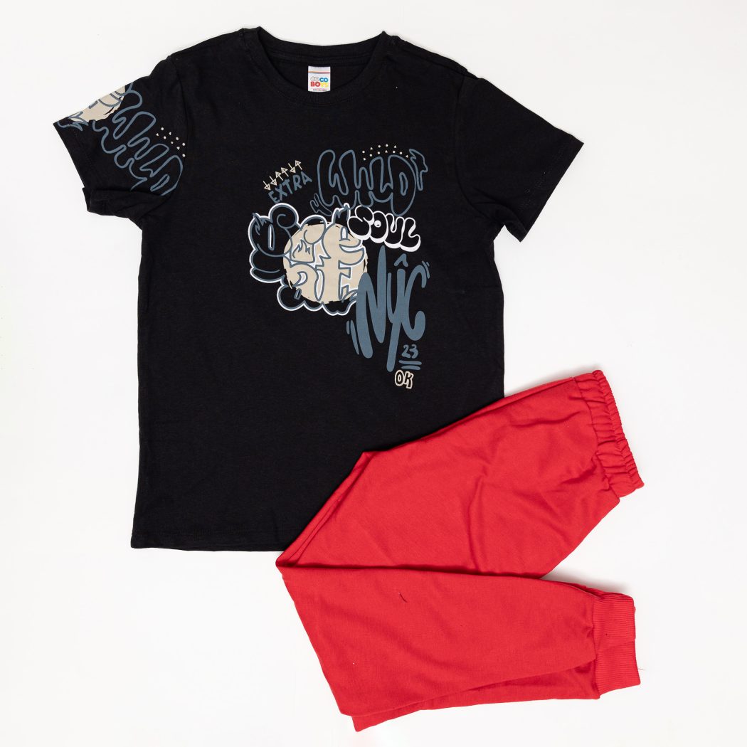 CONJUNTO SUDADERA NIÑO BURDA