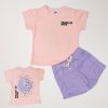 CONJUNTO NIÑA SHORT BURDA