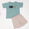 CONJUNTO PANTALONETA NIÑO OVER SITE