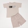 CONJUNTO PANTALONETA NIÑO OVER SITE