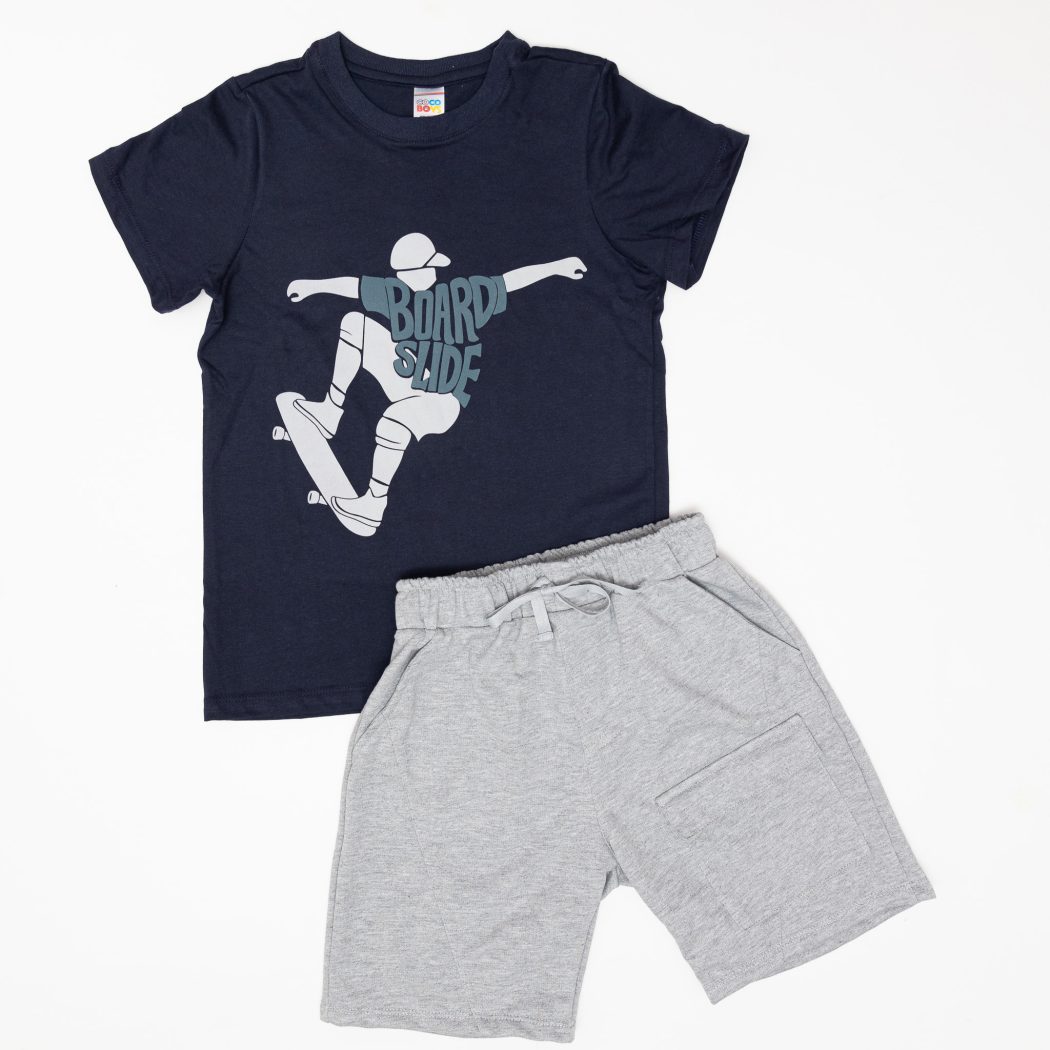 CONJUNTO BERMUDA NIÑO BURDA