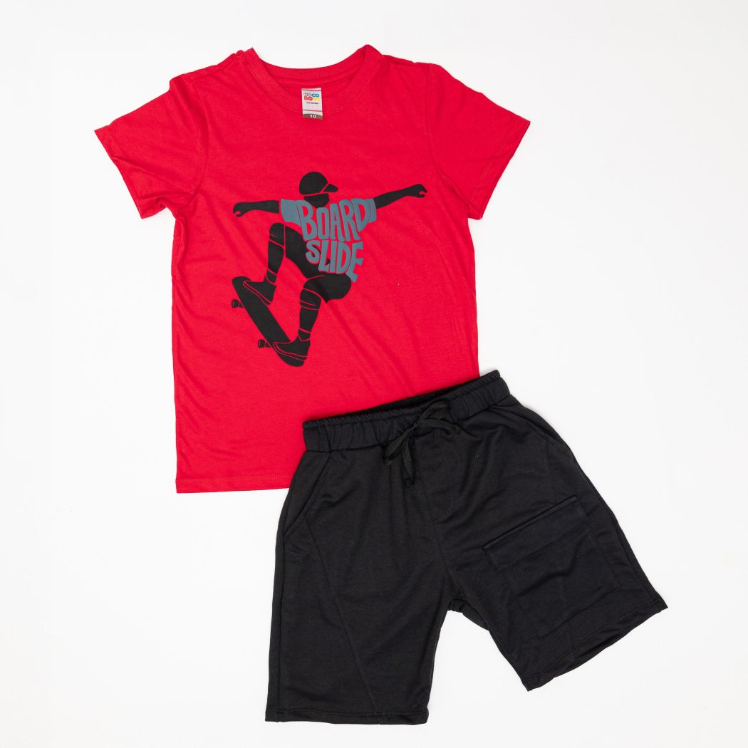 CONJUNTO BERMUDA NIÑO BURDA