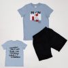 CONJUNTO BERMUDA NIÑO BURDA