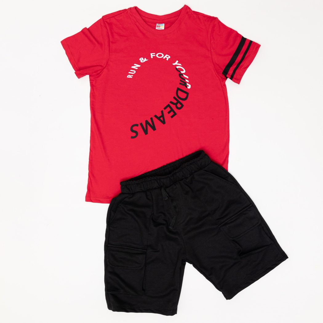 CONJUNTO BERMUDA NIÑO BURDA