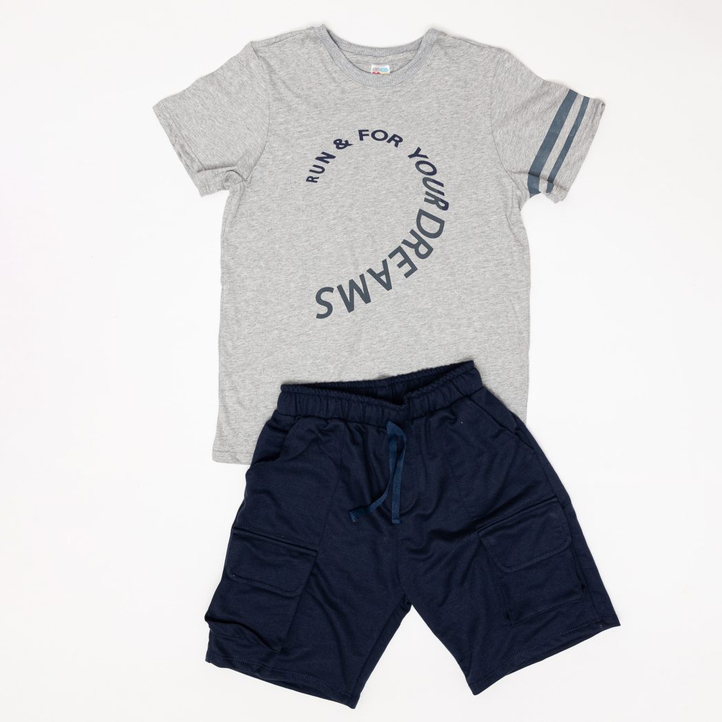 CONJUNTO BERMUDA NIÑO BURDA