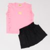 CONJUNTO BEBE NIÑA FALDA BENGALINA
