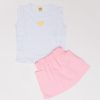 CONJUNTO BEBE NIÑA FALDA BENGALINA