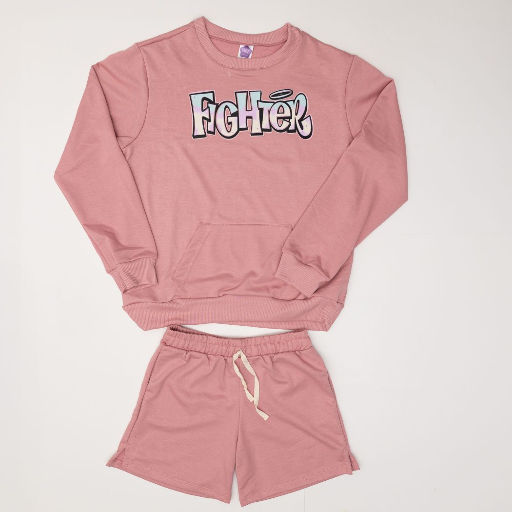 CONJUNTO NIÑA SHORT BURDA
